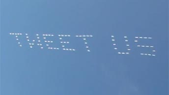 skywriting video